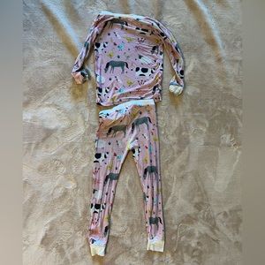 Little Sleepies Pink Farm Set